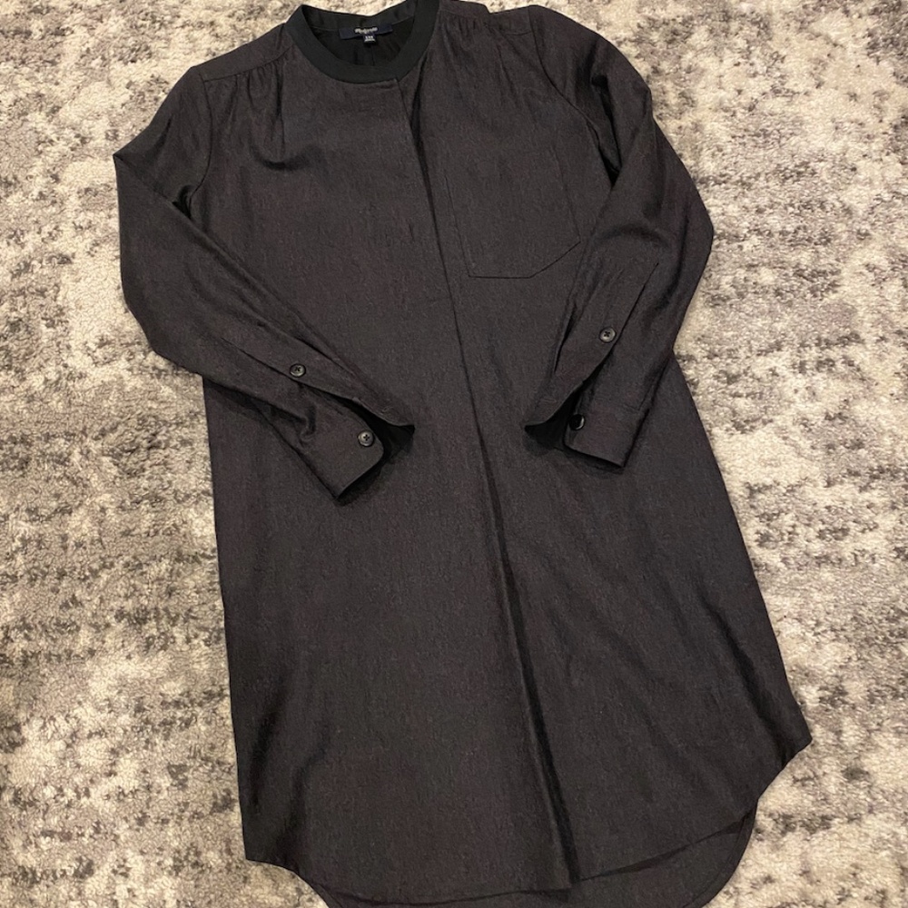 Wool Shirt Dress